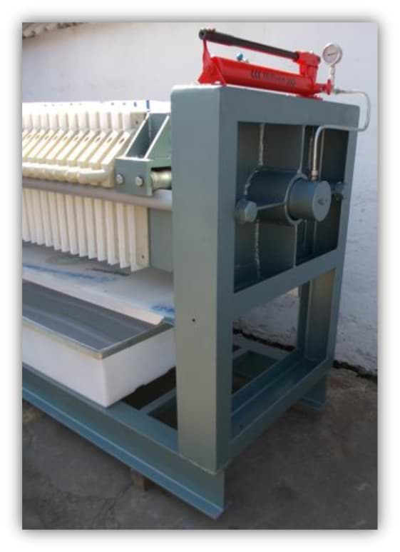 Turnstone Danks Filter Press End View